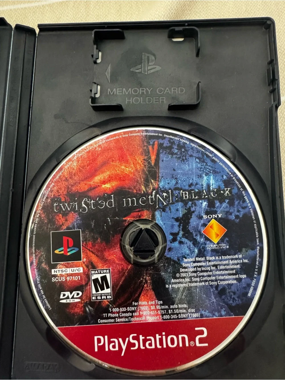 Sony PlayStation 2 Twisted Metal: Black – Black, Red, Orange Cover